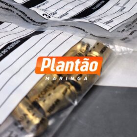 Fotos de Câmera registra tentativa de homicídio; A vítima foi encaminhada a Santa Casa de Maringá 