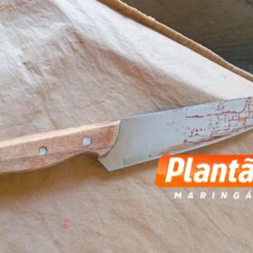 Câmera registra homem sendo esfaqueado; vítima é socorrida em estado gravíssimo em Maringá Foto 2 Fotos de Câmera registra homem sendo esfaqueado; vítima é socorrida em estado gravíssimo em Maringá