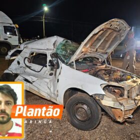 Carro roda na pista e motorista morre ao atingir caminhão no Contorno Sul em Maringá Foto 5 Fotos de Carro roda na pista e motorista morre ao atingir caminhão no Contorno Sul em Maringá