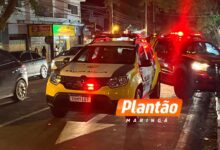 Fotos de Confusão entre torcedores do Flamengo e Palmeiras termina com homem esfaqueado em Maringá