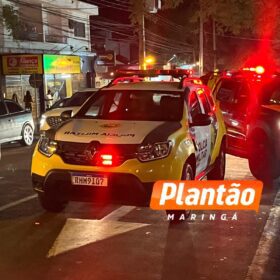 Fotos de Confusão entre torcedores do Flamengo e Palmeiras termina com homem esfaqueado em Maringá