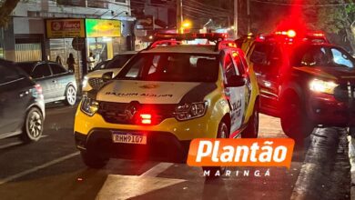 Fotos de Confusão entre torcedores do Flamengo e Palmeiras termina com homem esfaqueado em Maringá