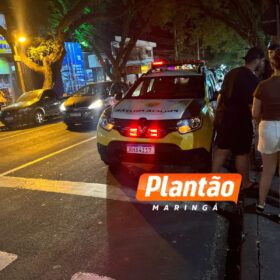 Fotos de Confusão entre torcedores do Flamengo e Palmeiras termina com homem esfaqueado em Maringá