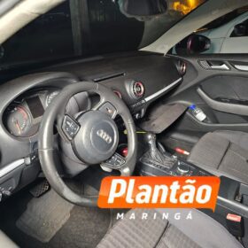 Fotos de Criminosos com carro de luxo são presos em Maringá após assalto a granja