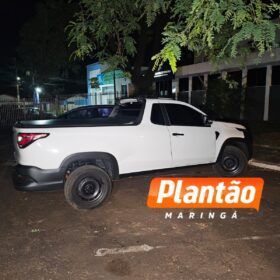 Fotos de Criminosos com carro de luxo são presos em Maringá após assalto a granja
