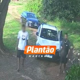 Fotos de Criminosos com carro de luxo são presos em Maringá após assalto a granja