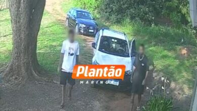 Fotos de Criminosos com carro de luxo são presos em Maringá após assalto a granja