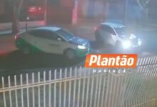 Fotos de Criminosos invadem UBS Parigot de Souza e realizam manobras com carros roubados em Maringá