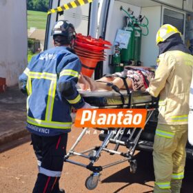 Fotos de Duas idosas ficam feridas após capotamento, em Sarandi