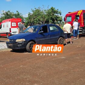 Fotos de Duas idosas ficam feridas após capotamento, em Sarandi