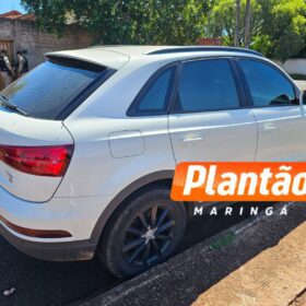 Fotos de Homem desaparece em Maringá; família acredita em sequestro. Carro de luxo da vítima foi localizado abandonado em fundo de vale cheio de moscas em volta