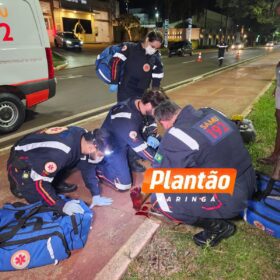 Fotos de Homem é baleado no pé após suposto vigilante flagrar tentativa de furto em Maringá
