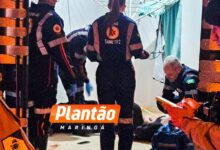 Fotos de Homem é executado a tiros dentro de residência em mandaguaçu