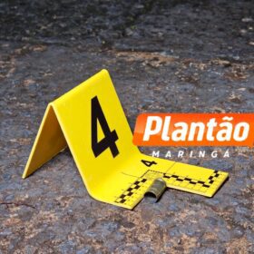 Fotos de Homens encapuzados armados de pistola executam homem em Maringá; câmeras de segurança registram o crime