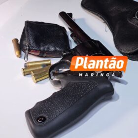 Fotos de Homens encapuzados armados de pistola executam homem em Maringá; câmeras de segurança registram o crime