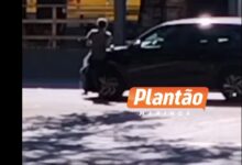 Fotos de Homem embriagado é atropelado ao tentar atravessar avenida em Maringá