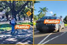 Fotos de Imagens flagradas por moradores revelam imprudências no trânsito de Maringá