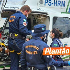 Jovem é intubado e resgatado de helicóptero após bater moto de alta cilindrada contra cerca Foto 1 Fotos de Jovem é intubado e resgatado de helicóptero após bater moto de alta cilindrada contra cerca