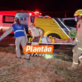 Mãe morre e filha de 11 anos fica gravemente ferida em colisão seguida de assalto na BR-376, em Maringá Foto 1 Fotos de Mãe morre e filha de 11 anos fica gravemente ferida em colisão seguida de assalto na BR-376, em Maringá