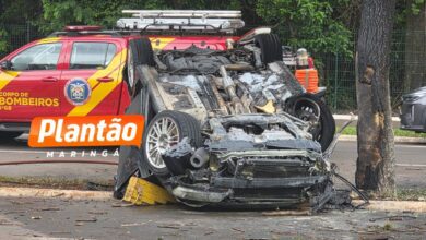 Fotos de Laudo revela velocidade do carro de médico morto em acidente na Avenida Itororó em Maringá