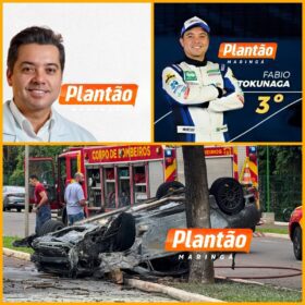 Médico e piloto automobilístico morre carbonizado após grave acidente em Maringá Foto 9 Fotos de Médico e piloto automobilístico morre carbonizado após grave acidente em Maringá