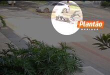 Fotos de Moça corre risco de amputar pé após motorista avançar preferencial em Maringá