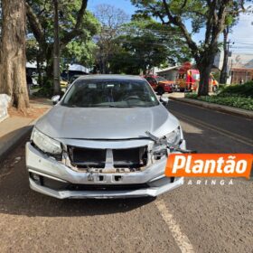 Moça corre risco de amputar pé após motorista avançar preferencial em Maringá Foto 2 Fotos de Moça corre risco de amputar pé após motorista avançar preferencial em Maringá