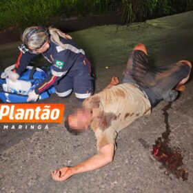 Fotos de Morador de rua é espancado por seis pessoas, em Maringá