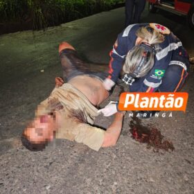 Fotos de Morador de rua é espancado por seis pessoas, em Maringá