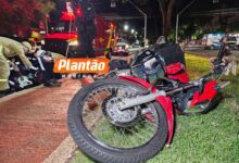 Fotos de Motoboy é intubado após grave acidente em Maringá