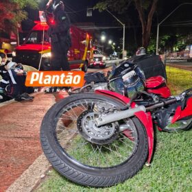 Fotos de Motoboy é intubado após grave acidente em Maringá
