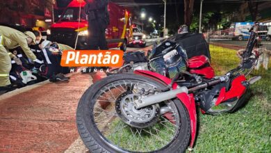Fotos de Motoboy é intubado após grave acidente em Maringá