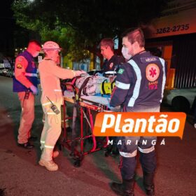 Fotos de Motoboy é intubado após grave acidente em Maringá