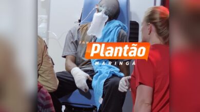 Fotos de Motociclista é baleado durante tentativa de assalto, em Maringá