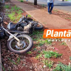 Fotos de Motociclista morre após ter pescoço atingido por fiação rompida, em Maringá