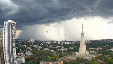 Fotos de Paraná entra em alerta de tempestade e tempo muda neste domingo em Maringá