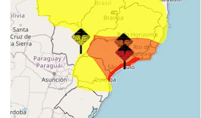 Fotos de Paraná está sob alerta triplo de tempestade: ‘ventos superiores a 100 km/h’; veja detalhes