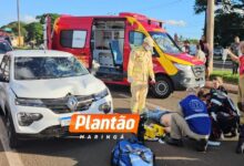 Fotos de Pedestre é atropelado e fica em estado gravíssimo na Avenida Colombo, em Maringá