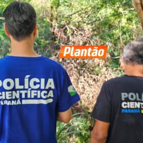 Pintor é encontrado morto em córrego no fundo de vale, em Maringá Foto 5 Fotos de Pintor é encontrado morto em córrego no fundo de vale, em Maringá