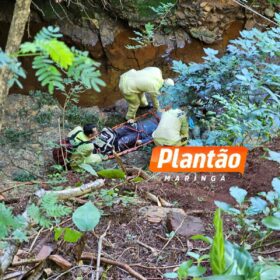 Pintor é encontrado morto em córrego no fundo de vale, em Maringá Foto 9 Fotos de Pintor é encontrado morto em córrego no fundo de vale, em Maringá