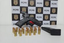 Fotos de Polícia Civil prende homem armado durante operação no Parque da Gávea, em Maringá