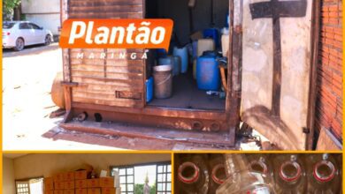 Fotos de Polícia de São Paulo desmantela esquema de adulteração de bebidas em Marialva