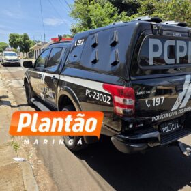 Fotos de Polícia faz buscas por corpo de mulher desaparecida em Maringá