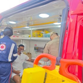 Fotos de Policial militar de folga arrisca a vida e salva duas mulheres de incêndio em Sarandi