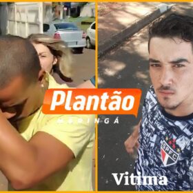 Fotos de Suspeito de matar jovem a facadas é preso em Maringá