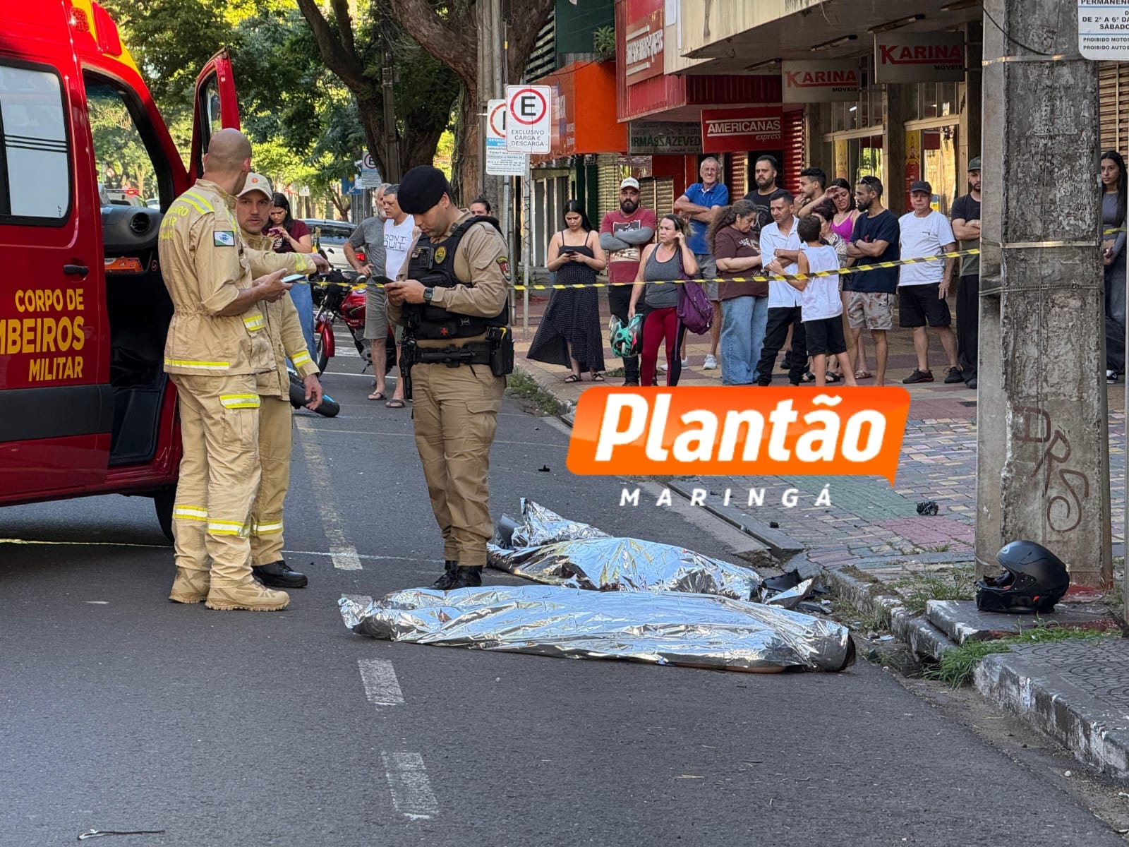 Fotos de TRAGÉDIA - Testemunhas afirmam que motociclista empinava antes de acidente que matou casal, em Maringá