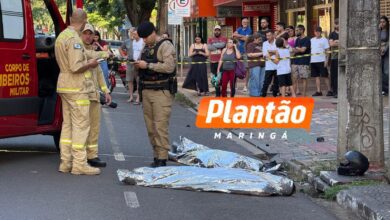 Fotos de TRAGÉDIA - Testemunhas afirmam que motociclista empinava antes de acidente que matou casal, em Maringá