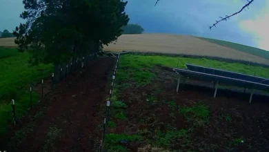 Fotos de Vídeo em sítio mostra a formação e passagem do tornado que devastou Rio Bonito do Iguaçu