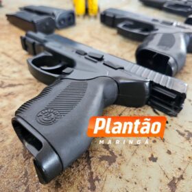 Fotos de Confusão, facadas e armas: dupla é presa após briga em Maringá