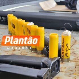 Fotos de Confusão, facadas e armas: dupla é presa após briga em Maringá